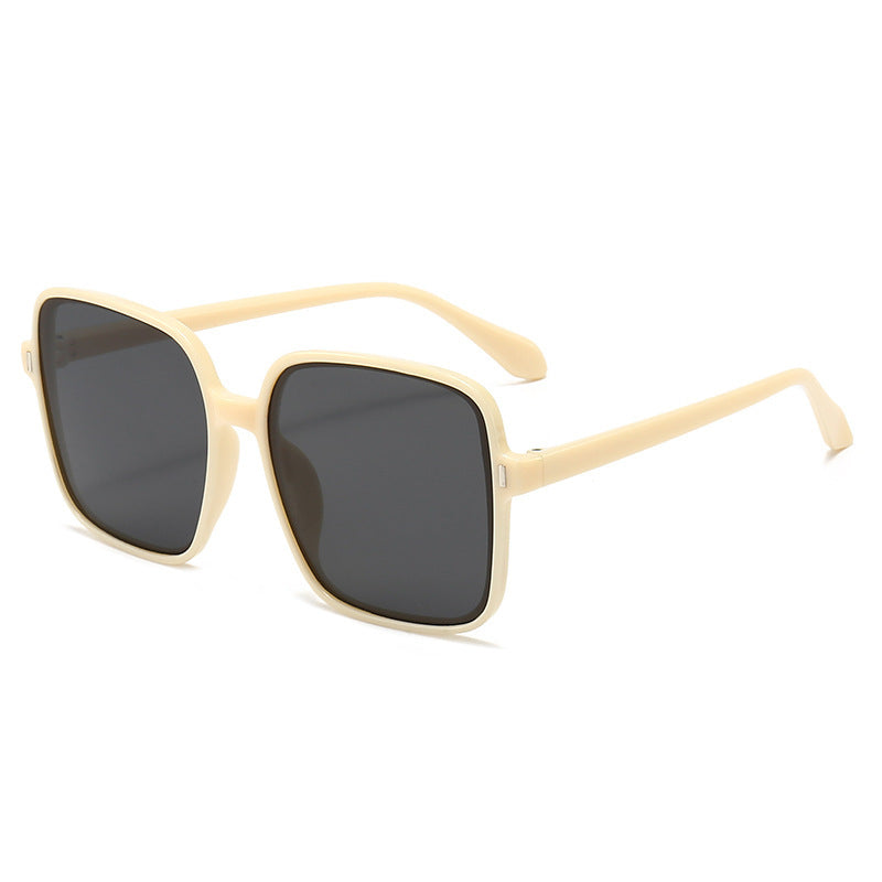 Chic Oversized Square Sunglasses - Trendy Frame, UV Protection, Fashionable