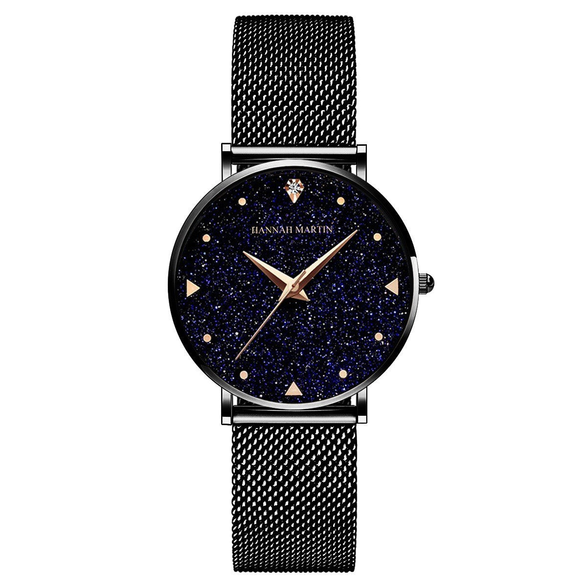 Hannah Martin Women's Watch Starry Blue Sandstone Dial