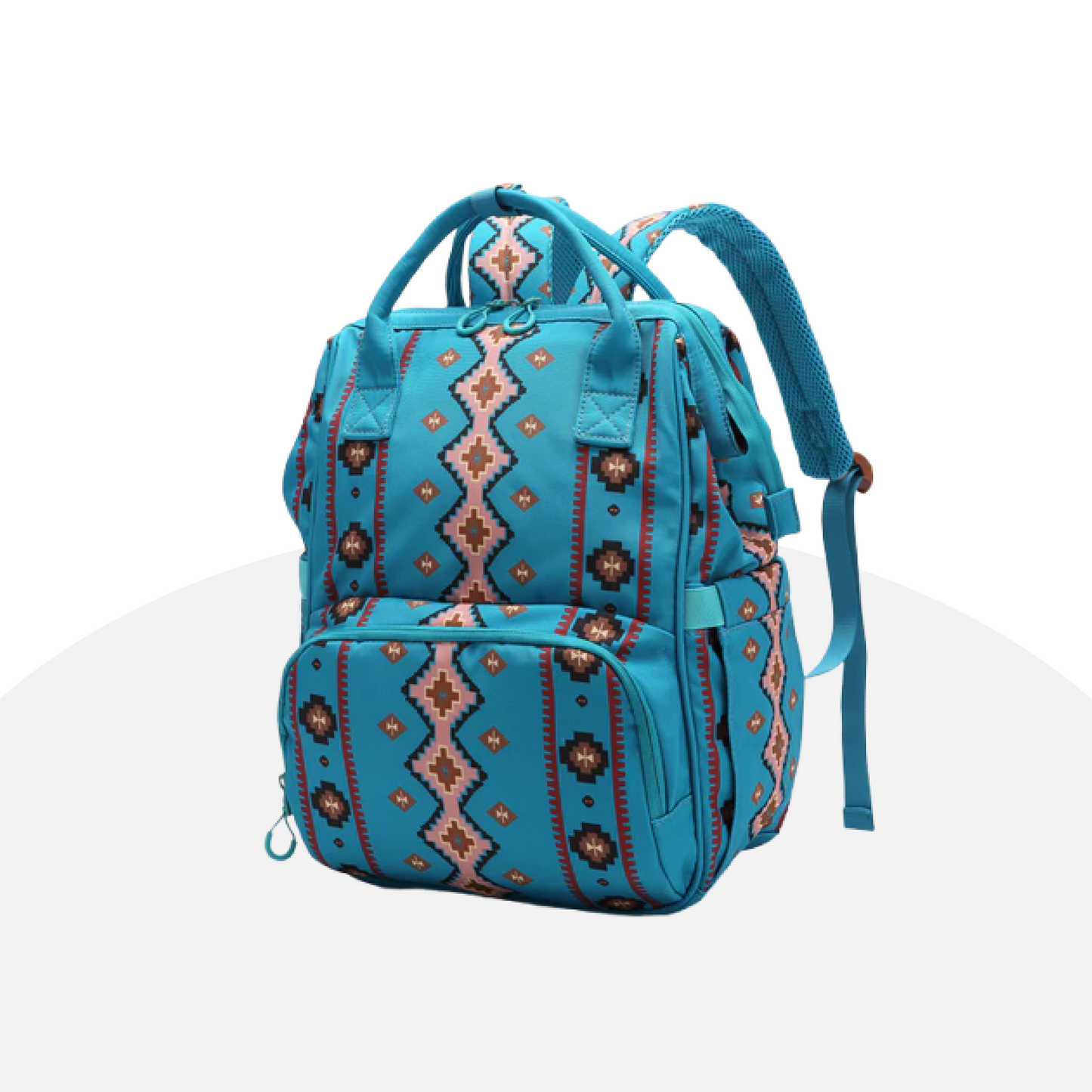 Boho Chic Diaper Backpack - Spacious, Stylish & Functional