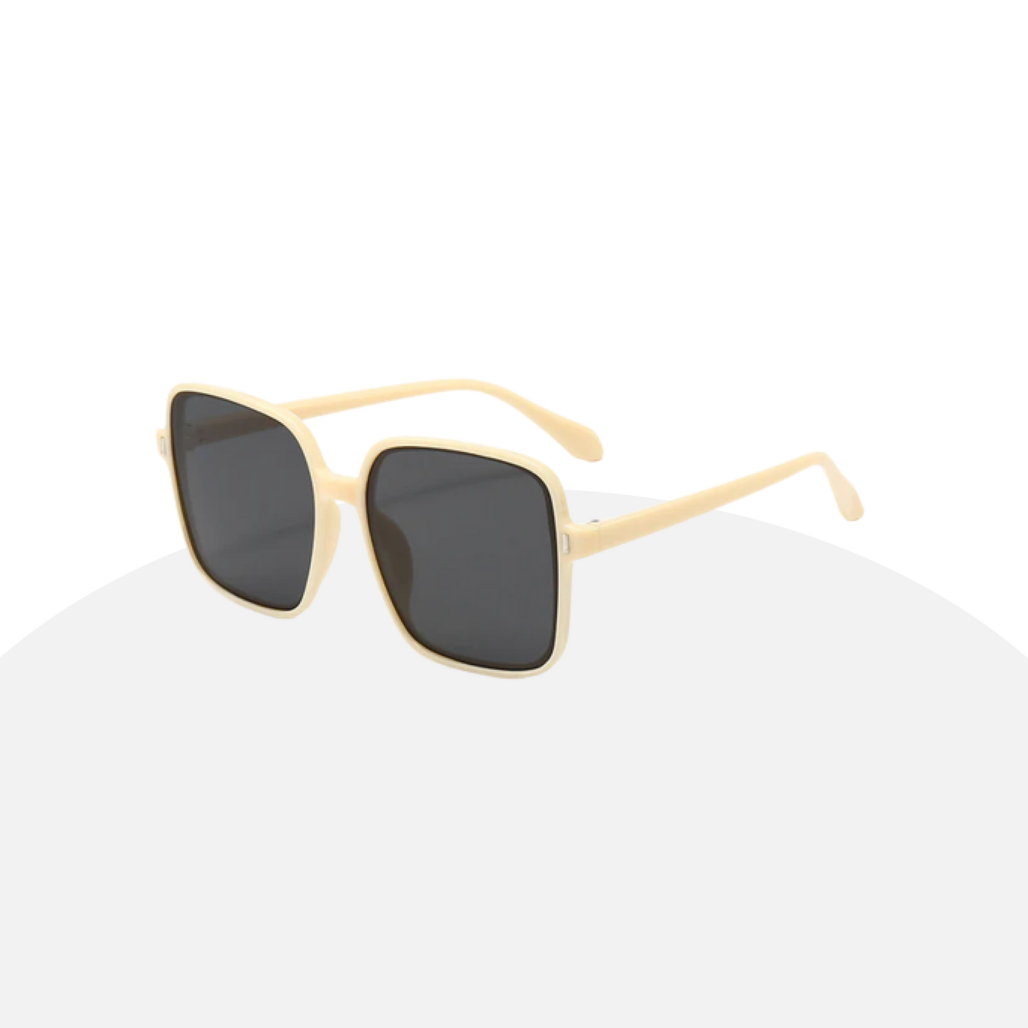 Chic Oversized Square Sunglasses - Trendy Frame, UV Protection, Fashionable