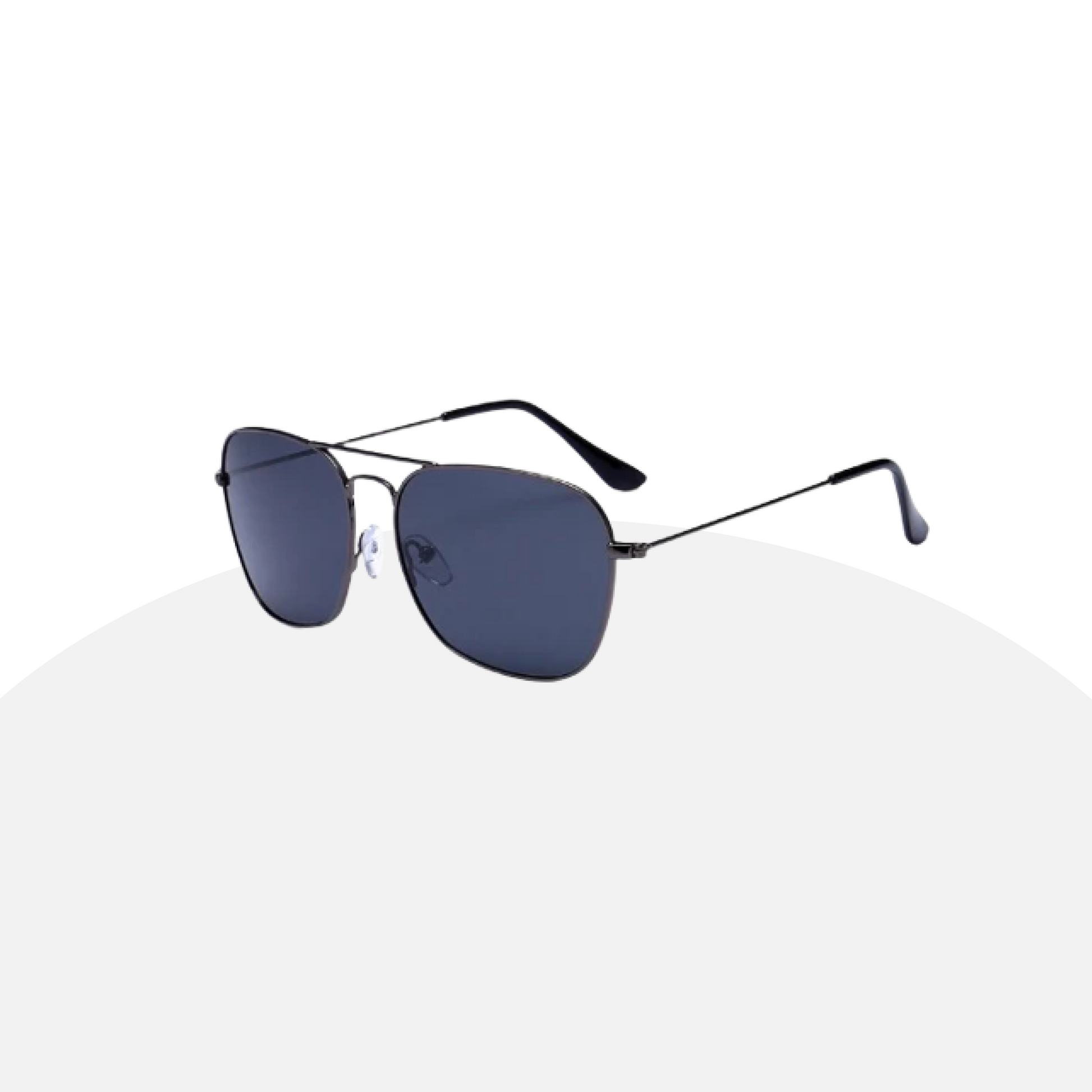 Classic Aviator Sunglasses - Metal Frame, UV Protection, Timeless Style