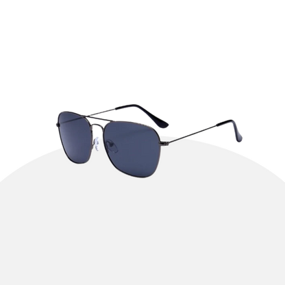 Classic Aviator Sunglasses - Metal Frame, UV Protection, Timeless Style