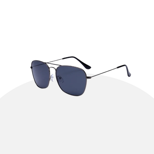 Classic Aviator Sunglasses - Metal Frame, UV Protection, Timeless Style