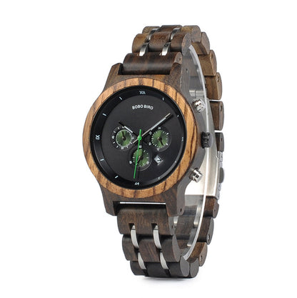 Elegant BOBO BIRD Women's Wooden Watch - Natural & Stylish