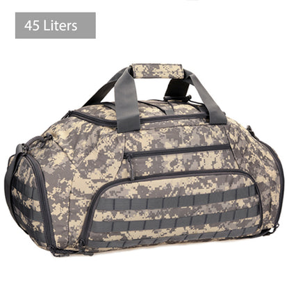 Military Style Tactical Duffel Bag - Rugged, Spacious, Water-Resistant