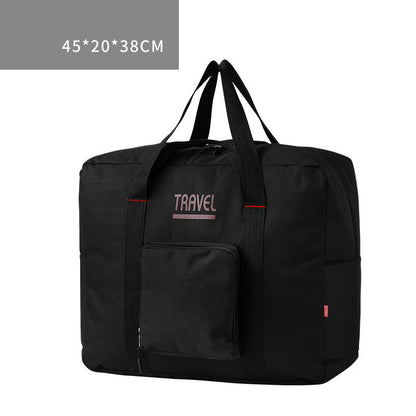 Foldable Travel Duffel Bag - Lightweight, Spacious, and Water-Resistant