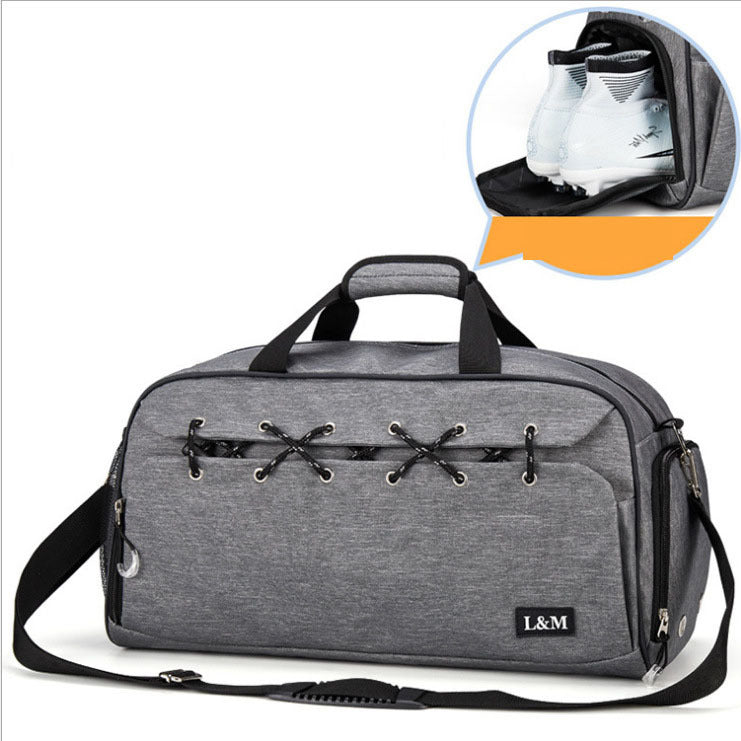 L&M Multifunctional Travel Duffel Bag - Sporty, Spacious, and Organized