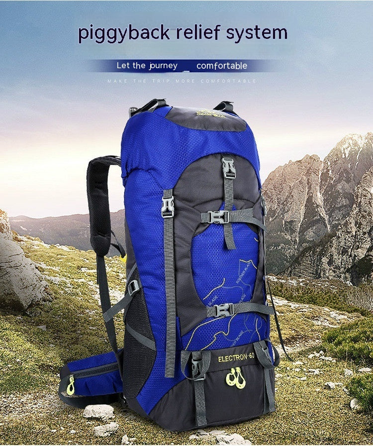 Electron 60L Hiking Backpack - Durable, Water-Resistant, Outdoor Gear