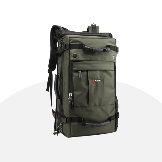 KAKA Versatile Travel Backpack - Water-Resistant, Multi-Compartment, Expandable