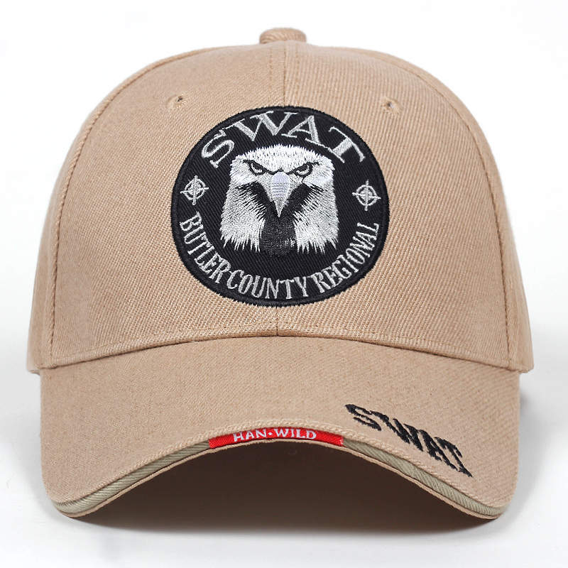 Butler County SWAT Tactical Cap - Embroidered Eagle & Han-Wild Design