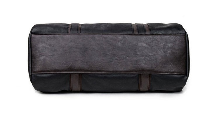 Qiger Vintage Leather Duffel Bag - Spacious & Stylish Travel Companion