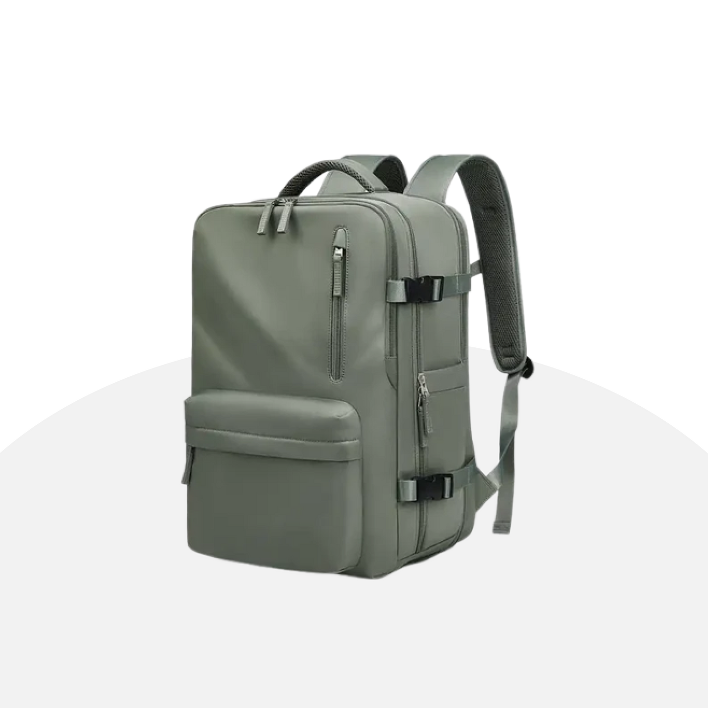 Chic Minimalist Backpack - Water-Resistant Travel Essential