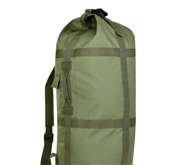 Military-Style Duffel Bag: 120L, Heavy Duty, Waterproof, MOLLE Gear