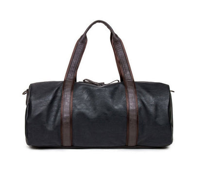 Qiger Vintage Leather Duffel Bag - Spacious & Stylish Travel Companion