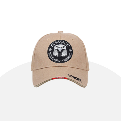 Butler County SWAT Tactical Cap - Embroidered Eagle & Han-Wild Design