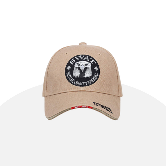 Butler County SWAT Tactical Cap - Embroidered Eagle & Han-Wild Design