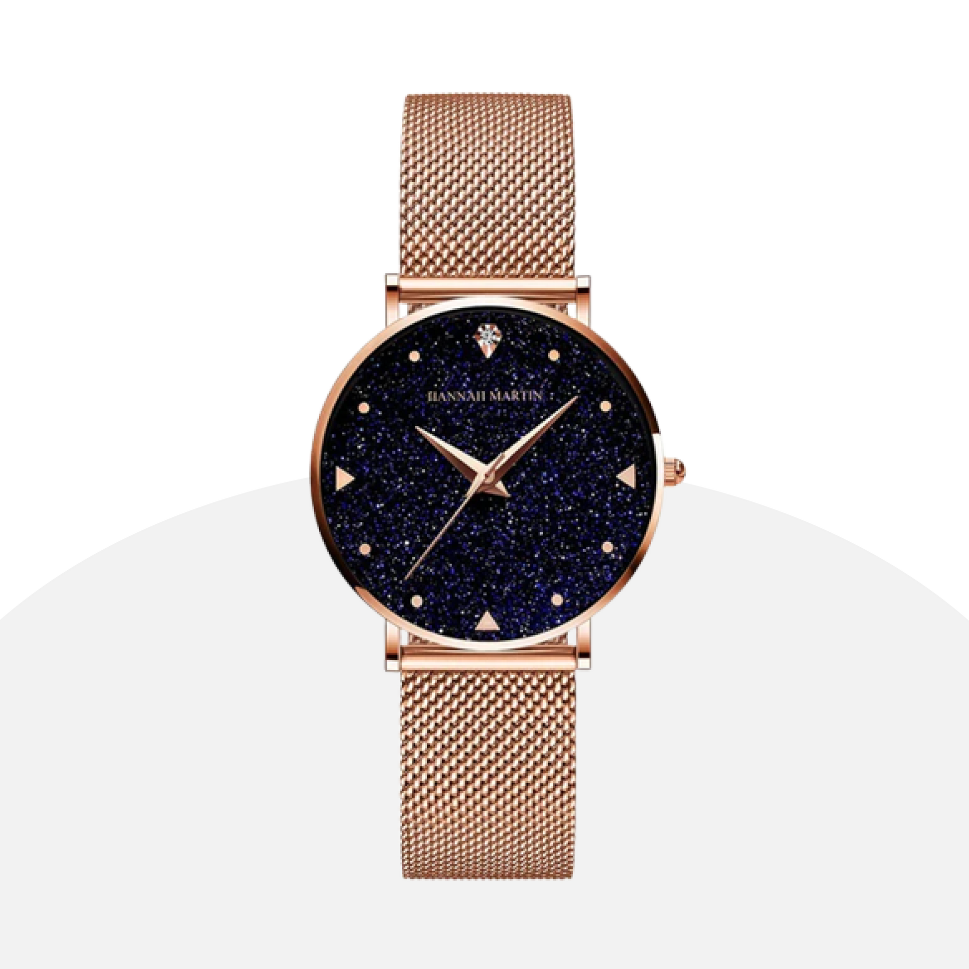 Hannah Martin Women's Watch Starry Blue Sandstone Dial