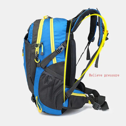 40L Hiking Backpack - Waterproof, Lightweight, with Hydration Pack