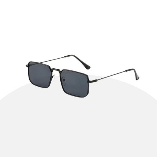 Classic Square Sunglasses | Metal Frame | UV400 Protection | Unisex