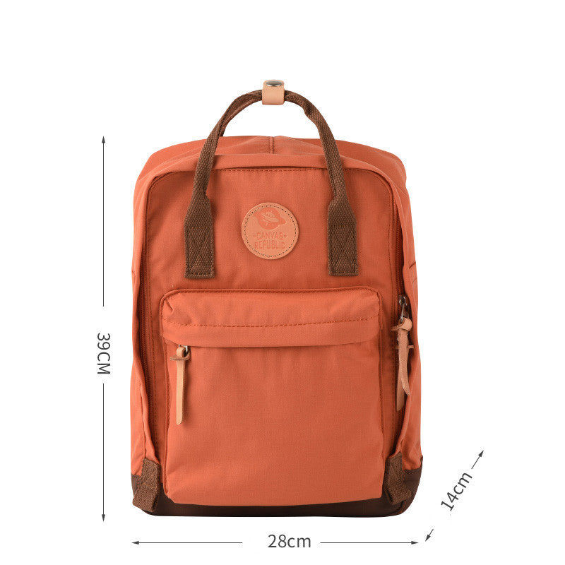 Classic Canvas Backpack - Spacious, Durable, Everyday Style