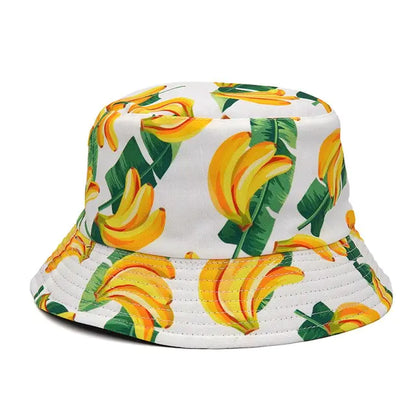 Vibrant Marble Print Reversible Bucket Hat