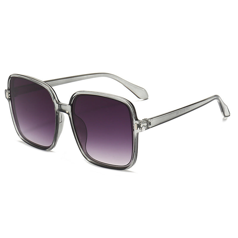 Chic Oversized Square Sunglasses - Trendy Frame, UV Protection, Fashionable