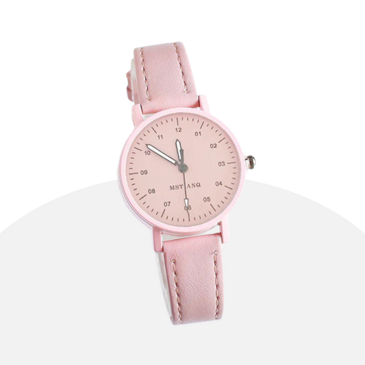 MSMANQ Women's Watch & Bracelet Set - Casual & Elegant