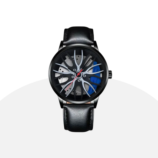 MEIBO Men's Car Wheel Watch - Sporty Style, Unique Dial Design