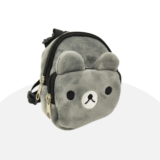 Adorable Plush Bear Mini Backpack - Perfect for Little Ones