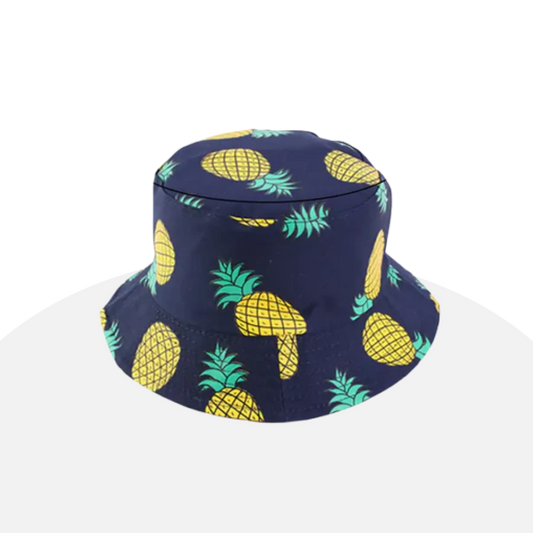 Funky Banana Print Bucket Hat - Summer Vibes