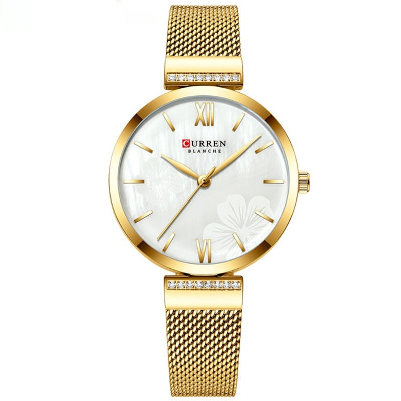 Curren Blanche Women's Watch with Mother of Pearl Dial