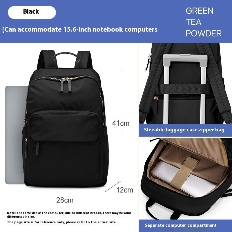 BERGSALZ Lightweight Laptop Backpack - Stylish, Spacious, Travel-Friendly