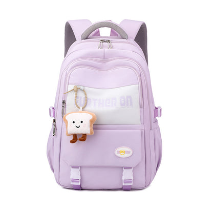 "Further On" School Backpack - Spacious, Durable & Cute