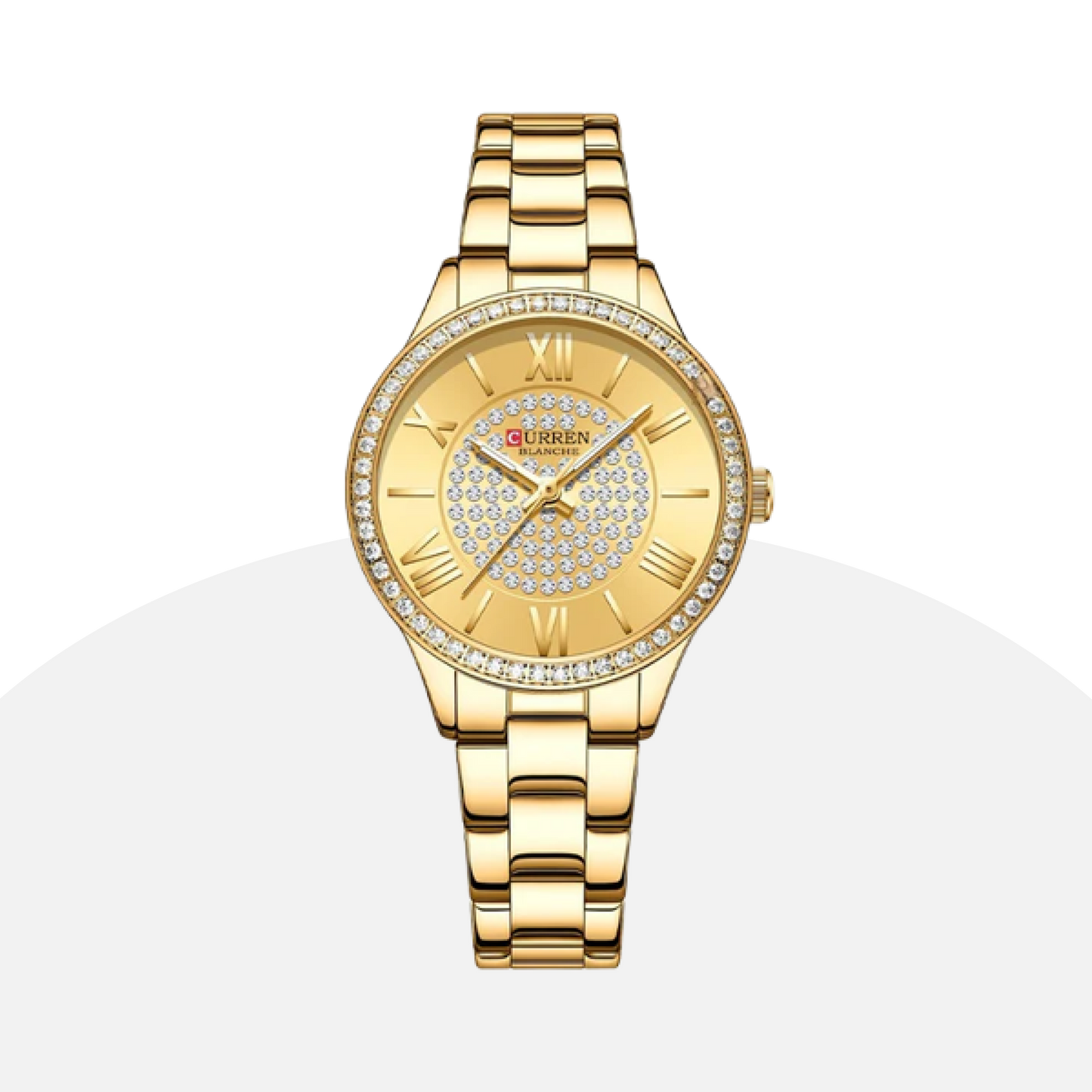 Curren Blanche Women's Diamond Accent Watch