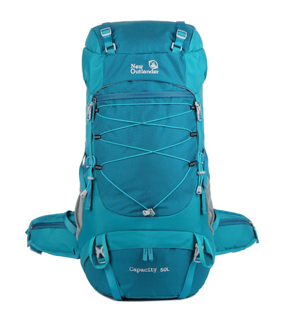 New Outlander 50L Hiking Backpack - Durable, Water-Resistant, Spacious