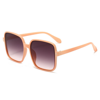 Chic Oversized Square Sunglasses - Trendy Frame, UV Protection, Fashionable