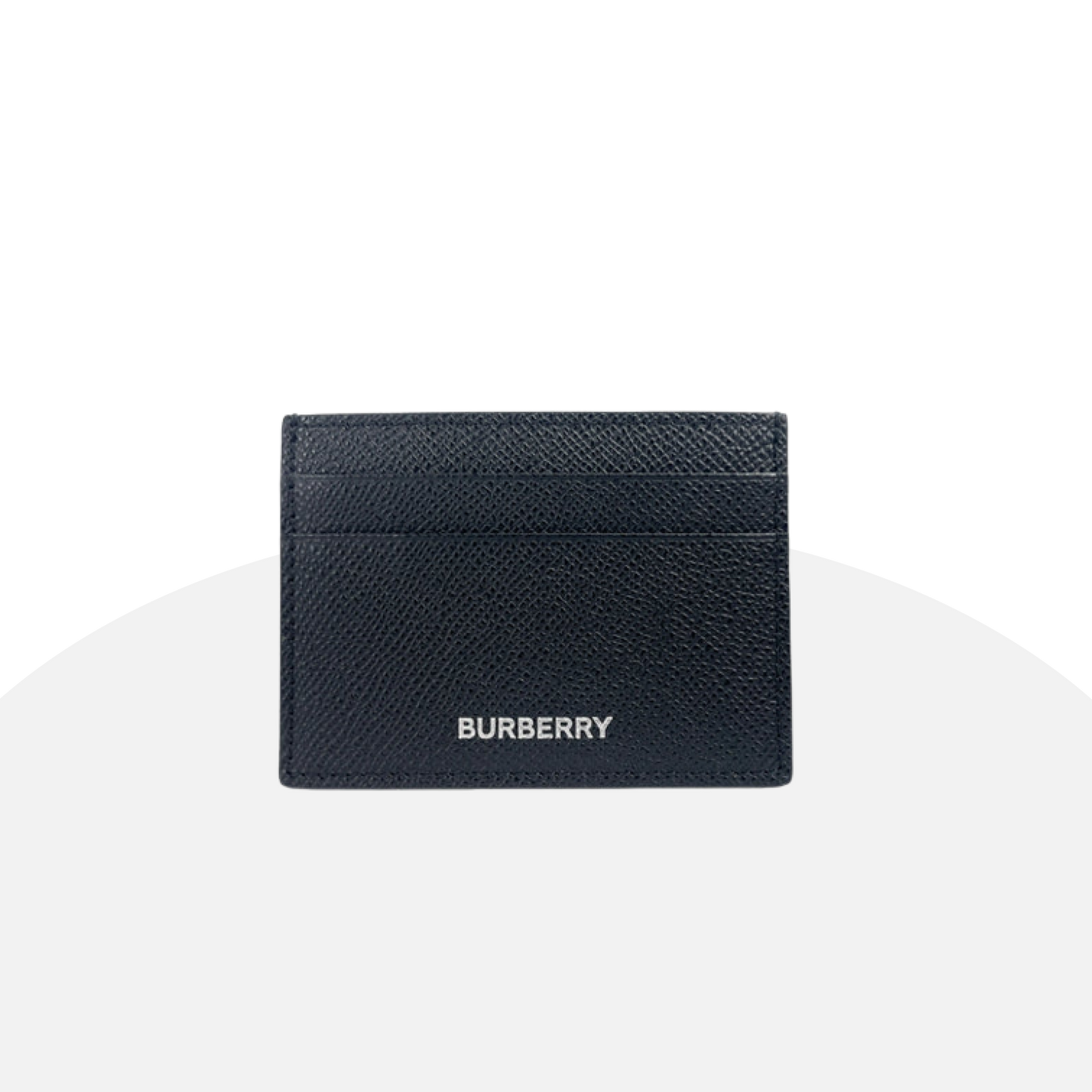 Burberry Sandon Grained Leather Card Case - Sleek & Minimalist