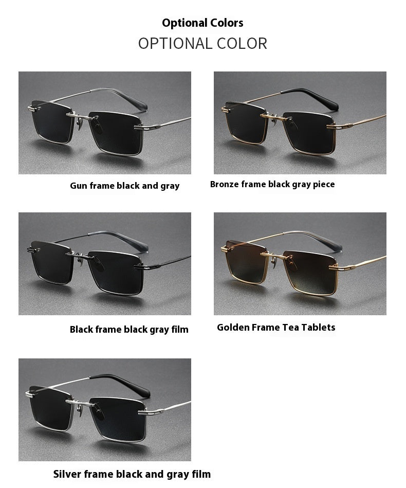 DTX-416 Titanium Sunglasses - Ultralight, Fashionable, UV Protection