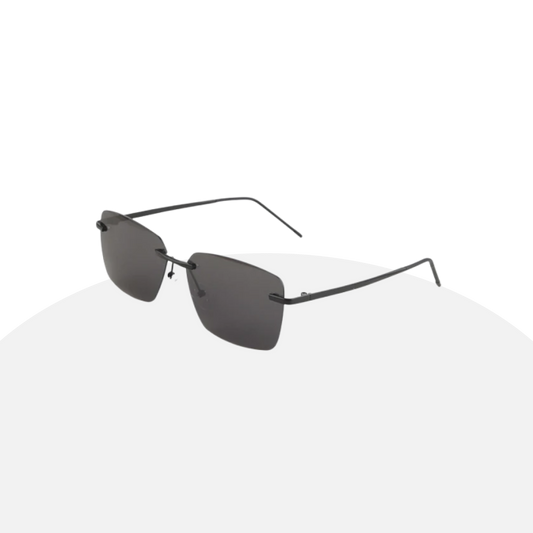 Sleek Rimless Sunglasses -  Lightweight, UV Protection, Unisex Style