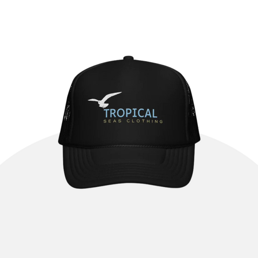 Tropical Seas Trucker Hat - Coastal Vibes, Breezy Style