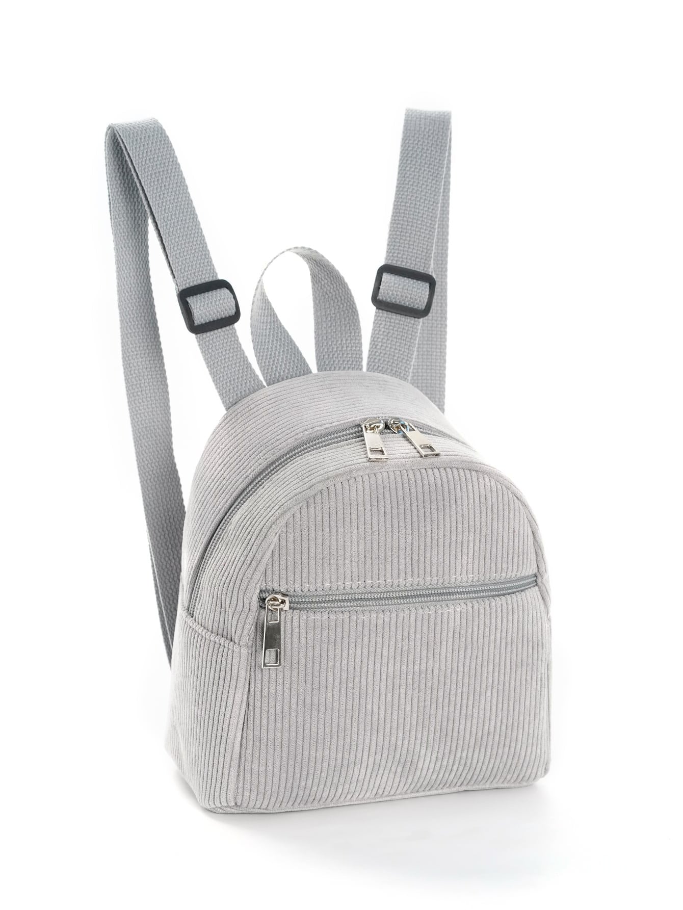 Cute Mini Corduroy Backpack - Trendy, Compact, and Versatile