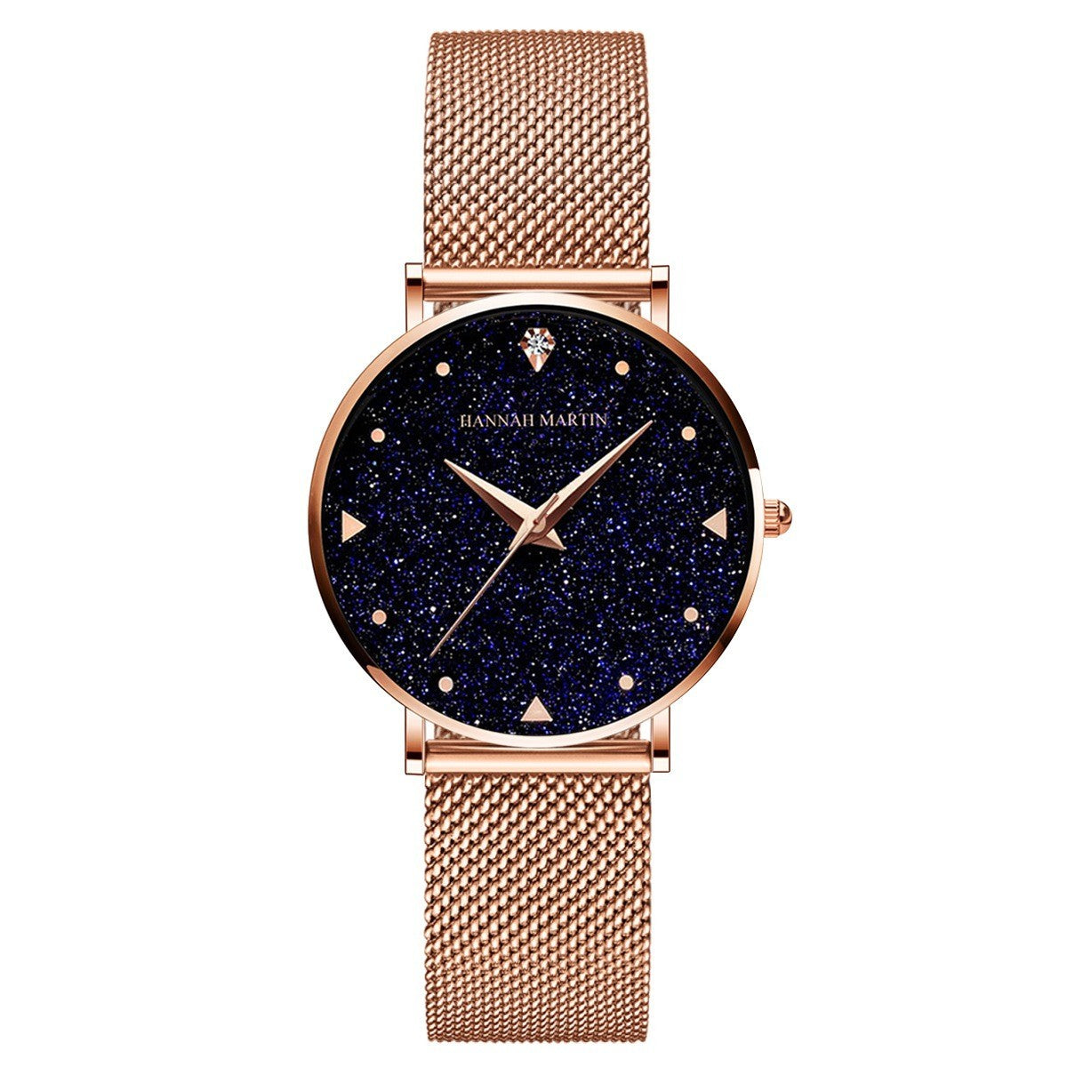 Hannah Martin Women's Watch Starry Blue Sandstone Dial