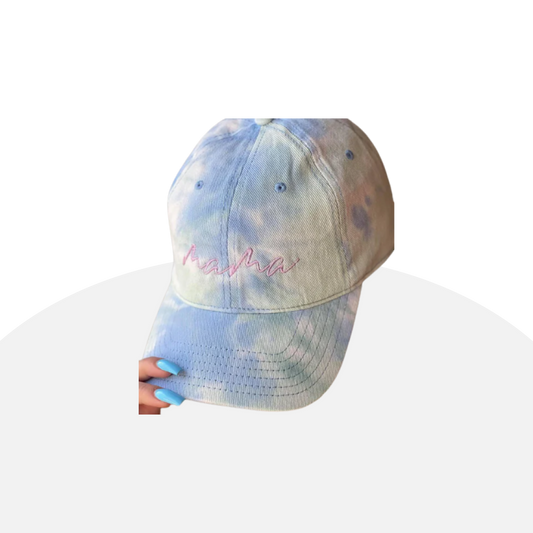 Tie-Dye "Mama" Hat - Trendy & Heartfelt Tribute to Moms