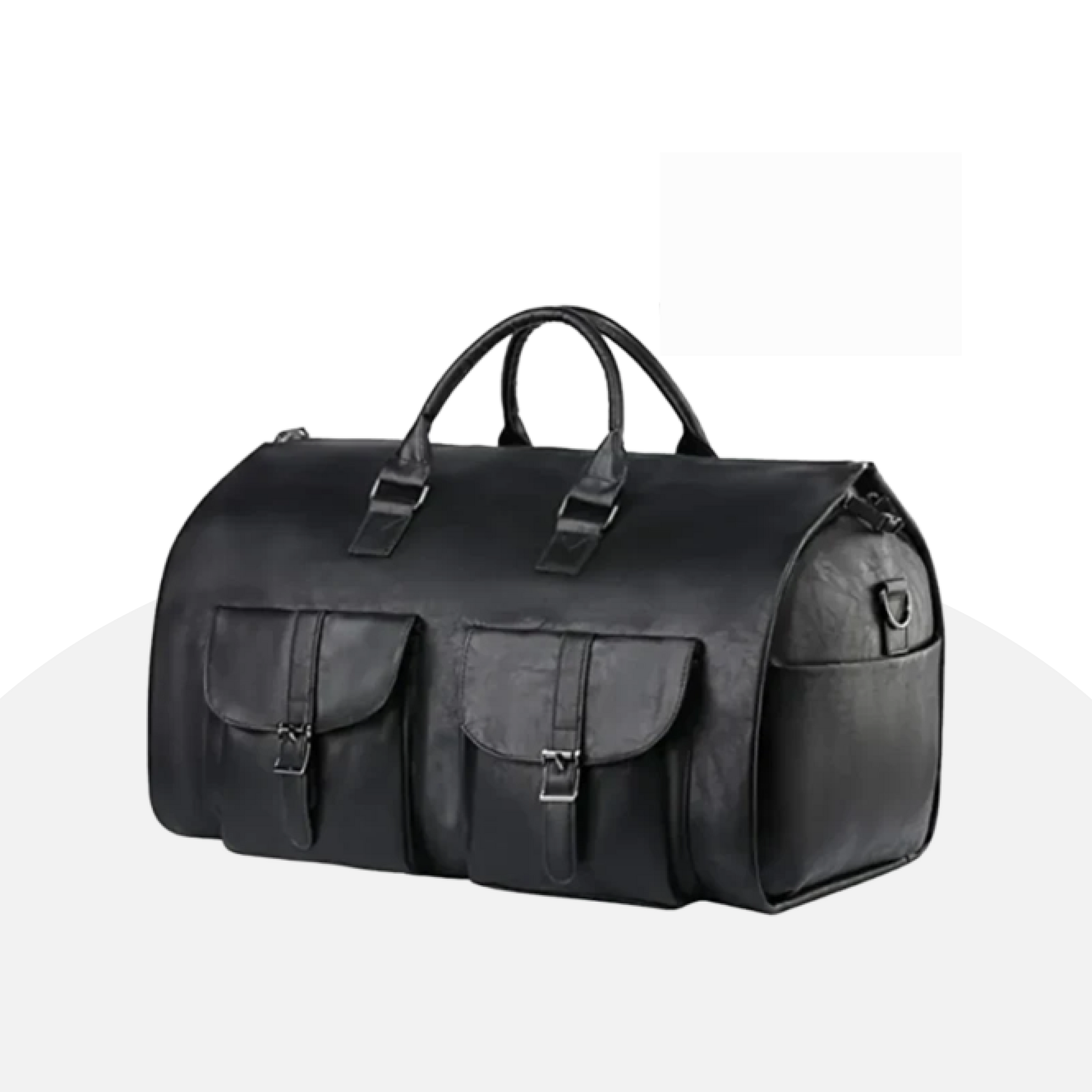 Convertible Leather Duffel Bag | Garment Bag, Travel, Gym