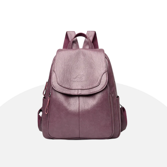 Women's Fashion Leather Backpack - Stylish, Anti-Theft, Versatile