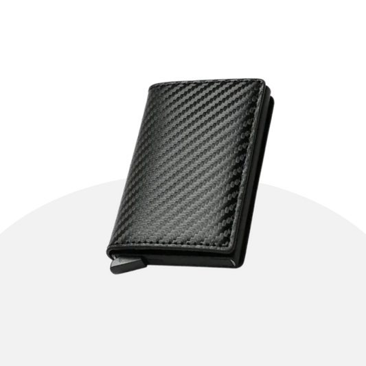 Carbon Fiber Minimalist Wallet with RFID Blocking