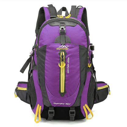 40L Hiking Backpack - Waterproof, Lightweight, with Hydration Pack