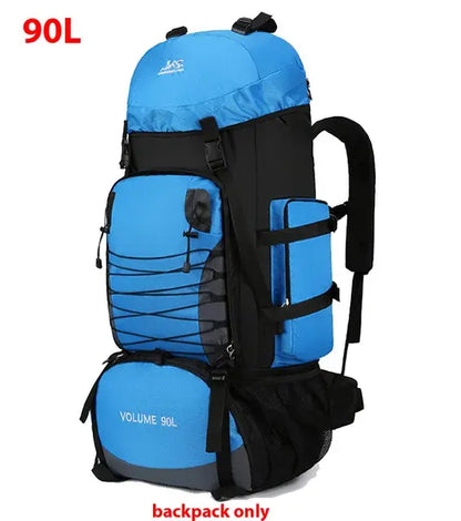 90L Hiking Backpack, Waterproof Camping Backpack for Outdoor