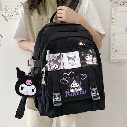 Cute Melody Backpack with Multiple Pockets