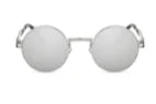 Vintage Round Sunglasses - Metal Frame, UV Protection, Unisex Style